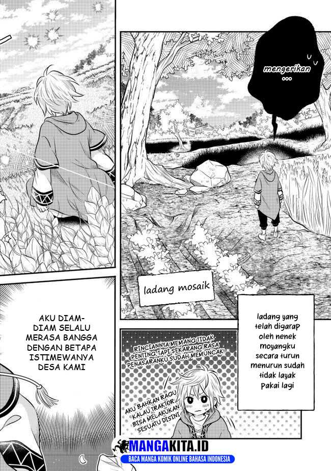 Isekai no Binbou Nouka ni Tensei Shitanode, Renga o Tsukutte Shiro o Tateru Koto ni Shimashita Chapter 02.2 Bahasa Indonesia