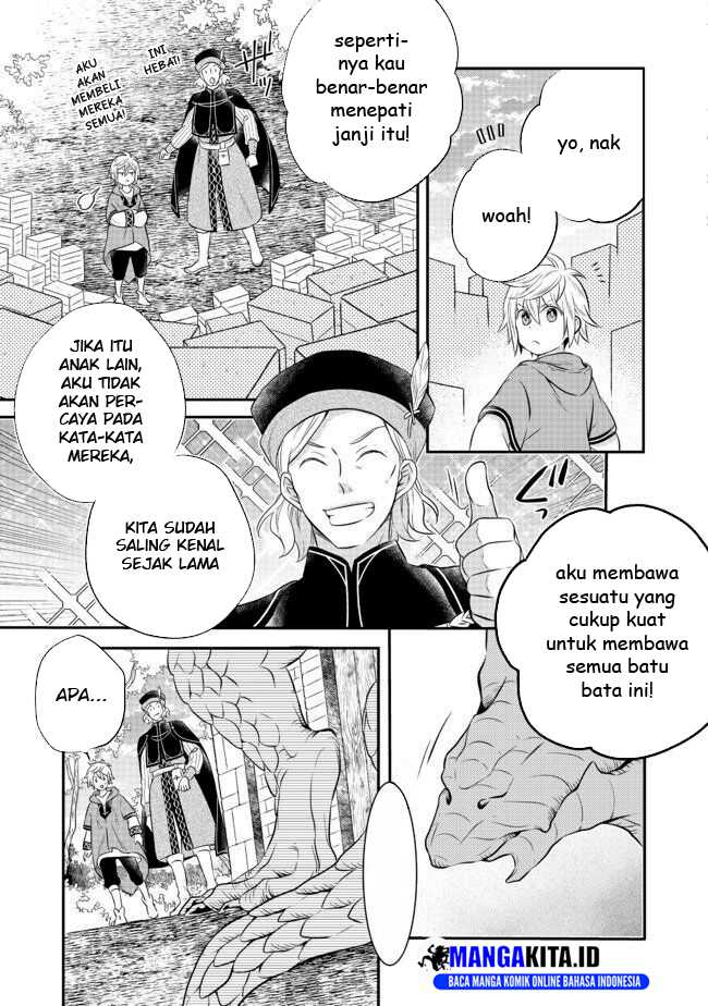 Isekai no Binbou Nouka ni Tensei Shitanode, Renga o Tsukutte Shiro o Tateru Koto ni Shimashita Chapter 02.2 Bahasa Indonesia