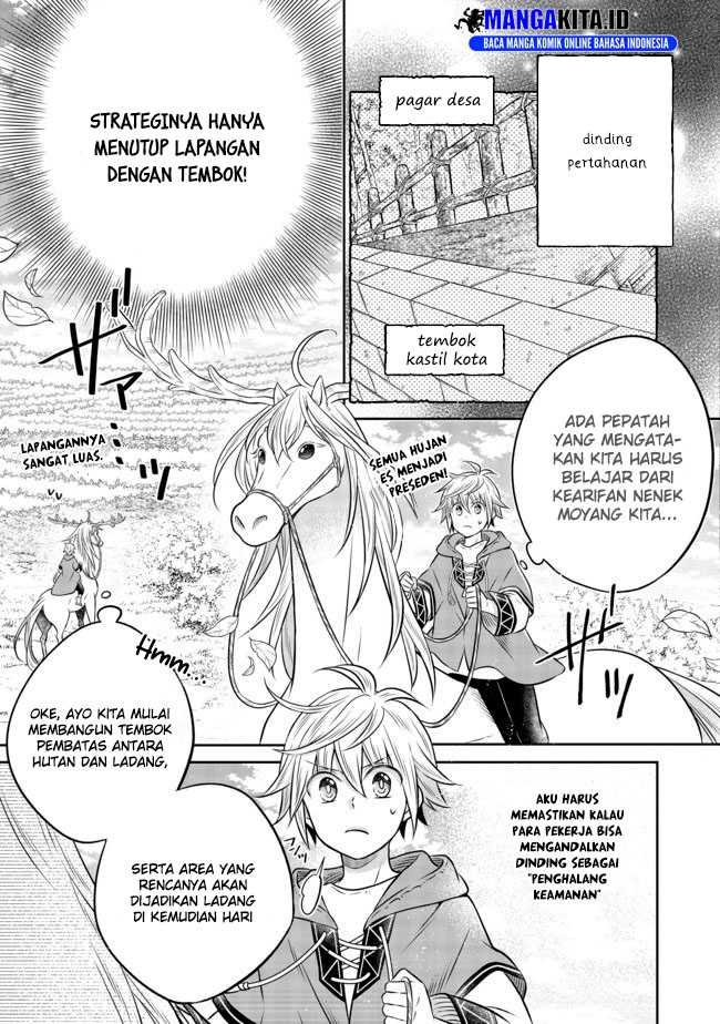 Isekai no Binbou Nouka ni Tensei Shitanode, Renga o Tsukutte Shiro o Tateru Koto ni Shimashita chapter 8