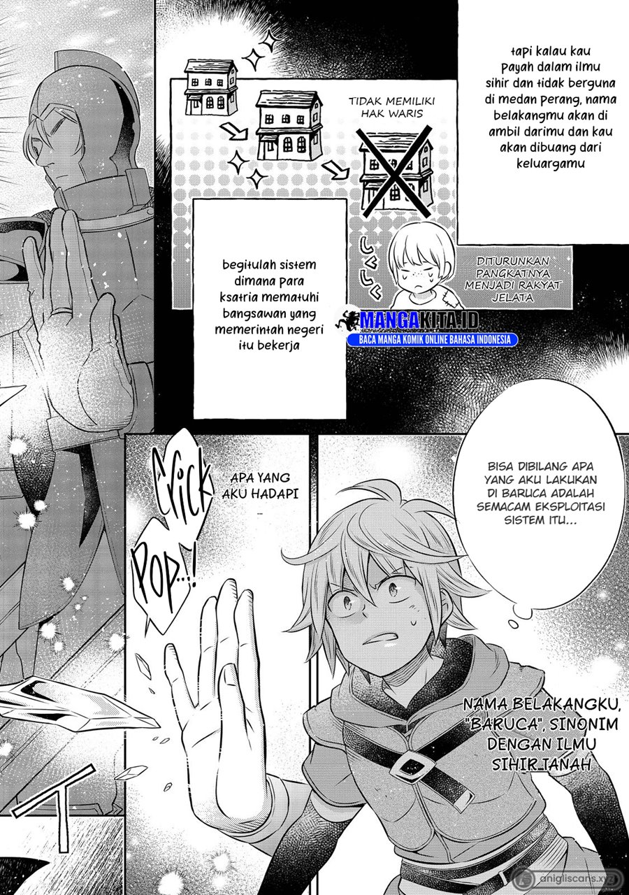 Isekai no Binbou Nouka ni Tensei Shitanode, Renga o Tsukutte Shiro o Tateru Koto ni Shimashita chapter 14