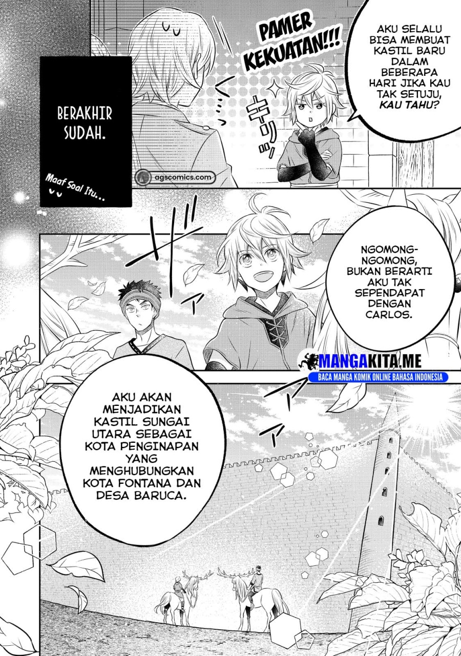 Isekai no Binbou Nouka ni Tensei Shitanode, Renga o Tsukutte Shiro o Tateru Koto ni Shimashita Chapter 17.1 Bahasa Indonesia