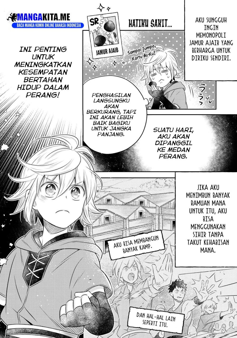 Isekai no Binbou Nouka ni Tensei Shitanode, Renga o Tsukutte Shiro o Tateru Koto ni Shimashita Chapter 17.2 Bahasa Indonesia