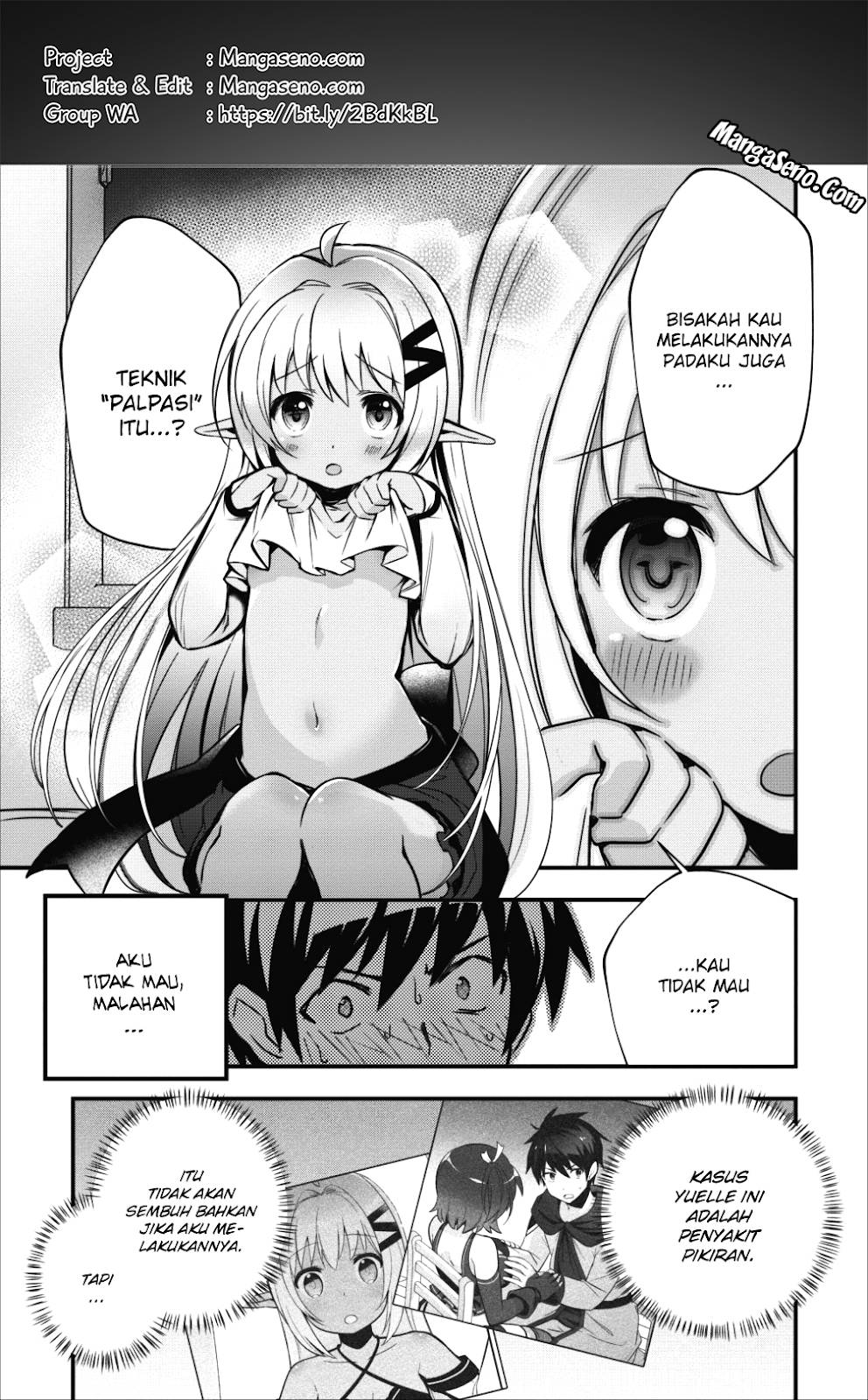 Isekai no Meikyuu Toshi de Chiyu Mahoutsukai Yattemasu chapter 5