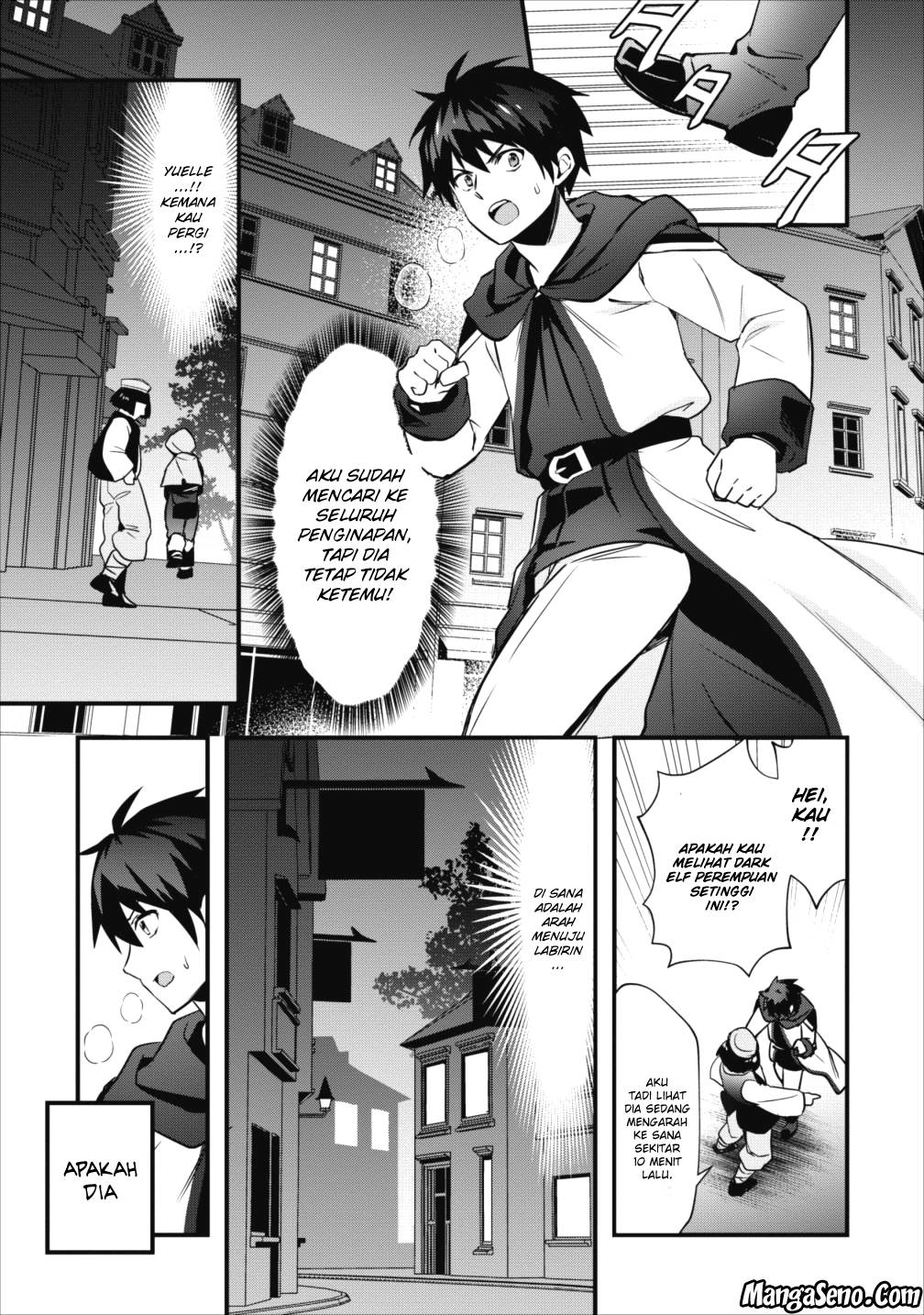 Isekai no Meikyuu Toshi de Chiyu Mahoutsukai Yattemasu chapter 5