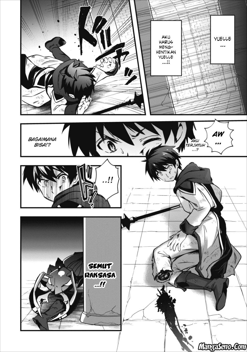 Isekai no Meikyuu Toshi de Chiyu Mahoutsukai Yattemasu chapter 5