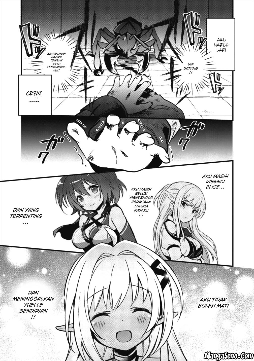 Isekai no Meikyuu Toshi de Chiyu Mahoutsukai Yattemasu chapter 5