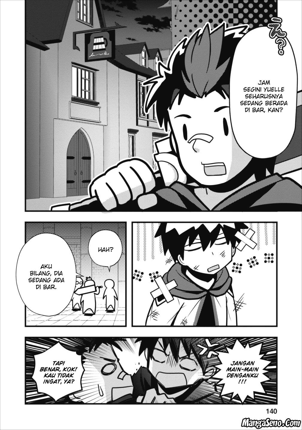 Isekai no Meikyuu Toshi de Chiyu Mahoutsukai Yattemasu chapter 5