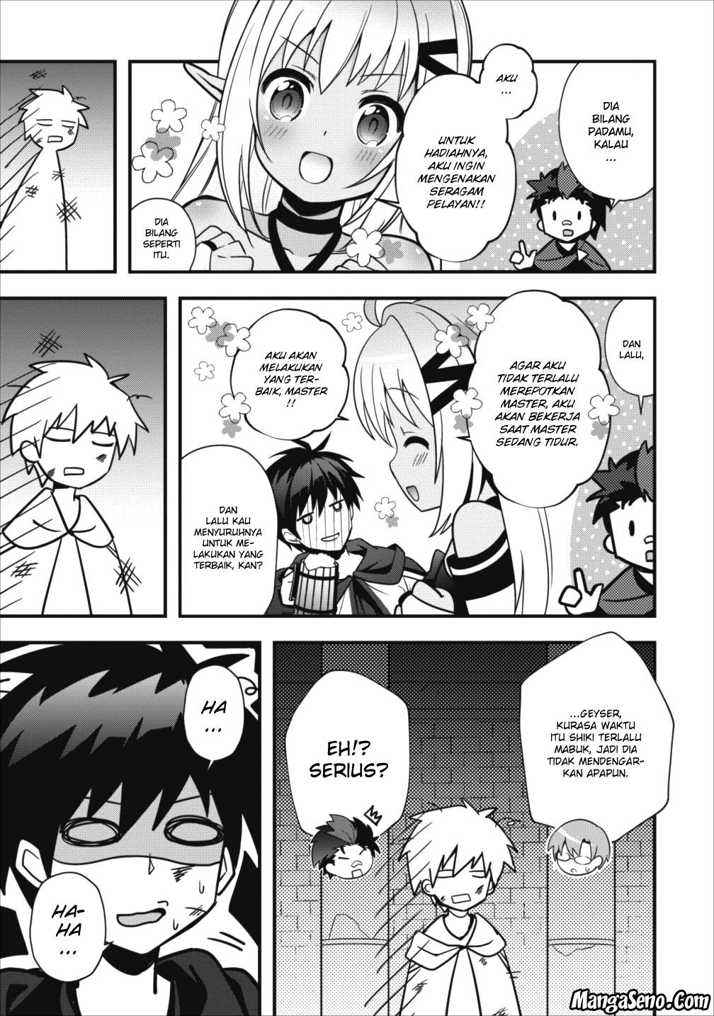 Isekai no Meikyuu Toshi de Chiyu Mahoutsukai Yattemasu chapter 5
