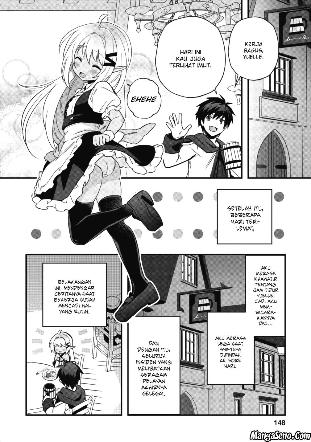 Isekai no Meikyuu Toshi de Chiyu Mahoutsukai Yattemasu chapter 5
