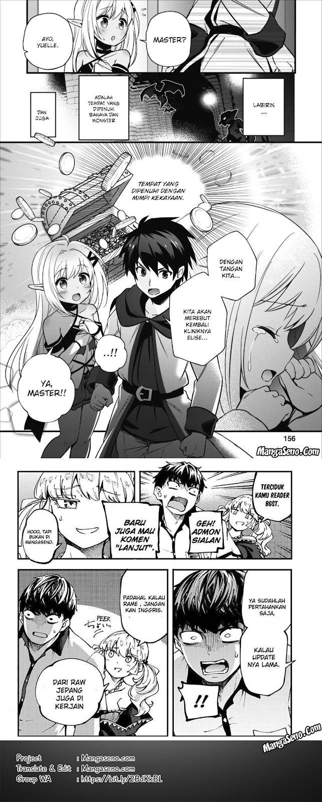 Isekai no Meikyuu Toshi de Chiyu Mahoutsukai Yattemasu chapter 5
