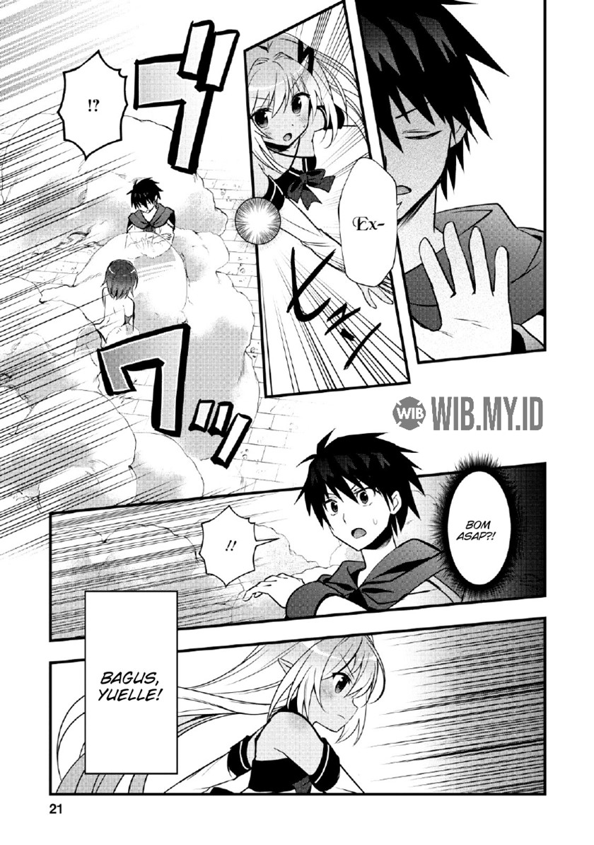 Isekai no Meikyuu Toshi de Chiyu Mahoutsukai Yattemasu chapter 16