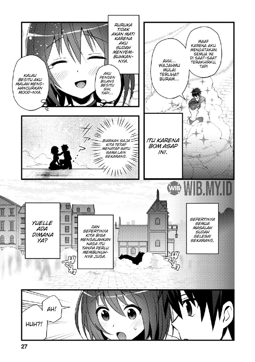 Isekai no Meikyuu Toshi de Chiyu Mahoutsukai Yattemasu chapter 16