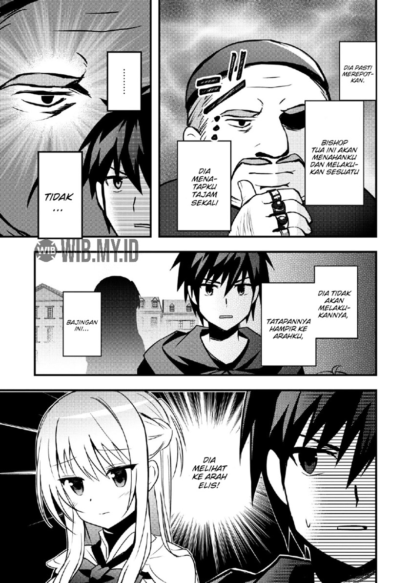 Isekai no Meikyuu Toshi de Chiyu Mahoutsukai Yattemasu Chapter 17 Bahasa Indonesia