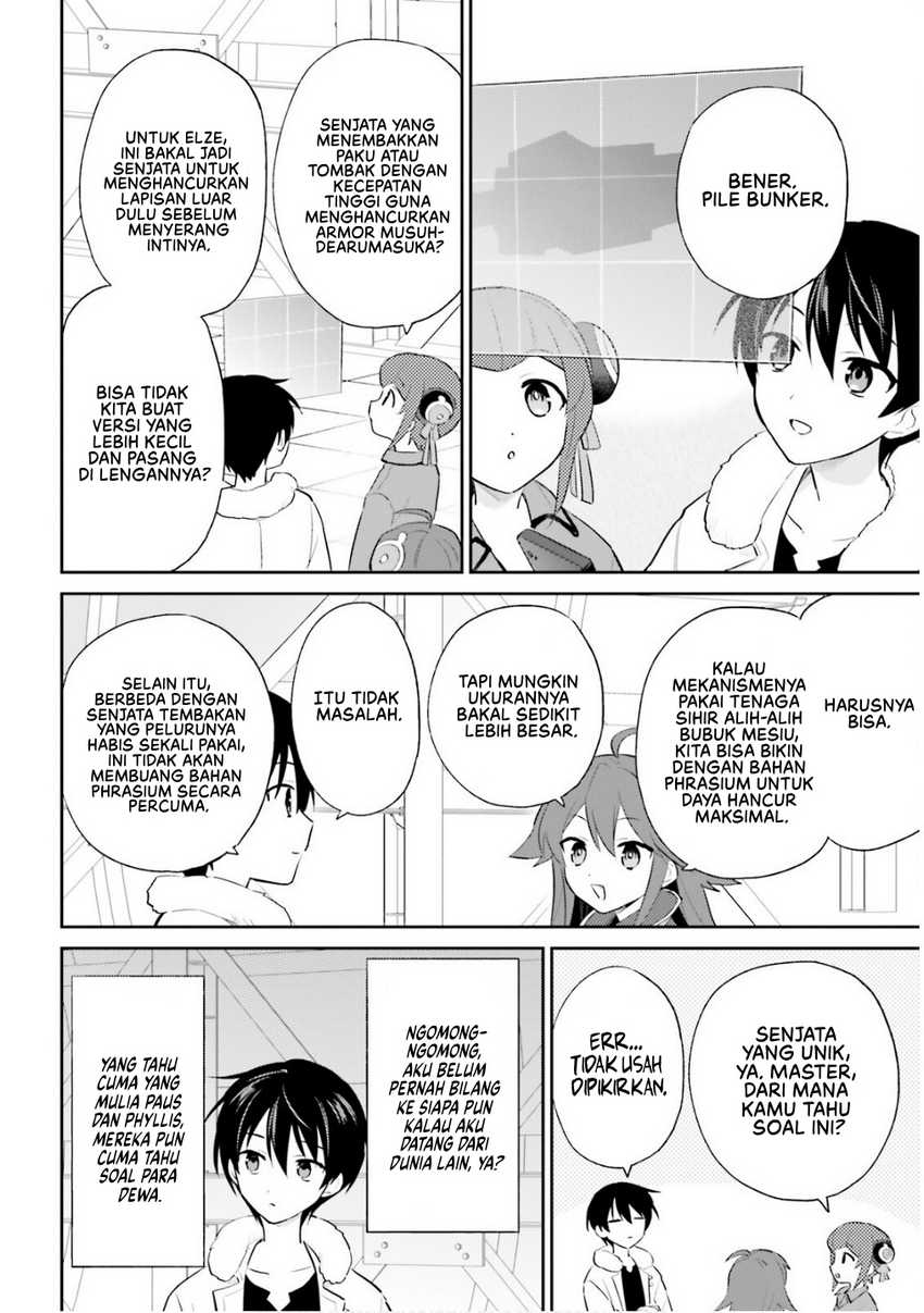 Isekai wa Smartphone to Tomo ni. chapter 99