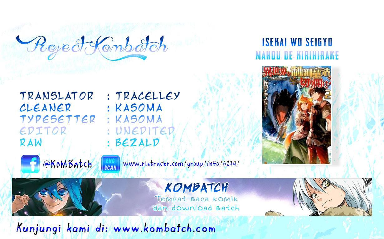 Isekai wo Seigyo Mahou de Kirihirake! Chapter 15 Bahasa Indonesia