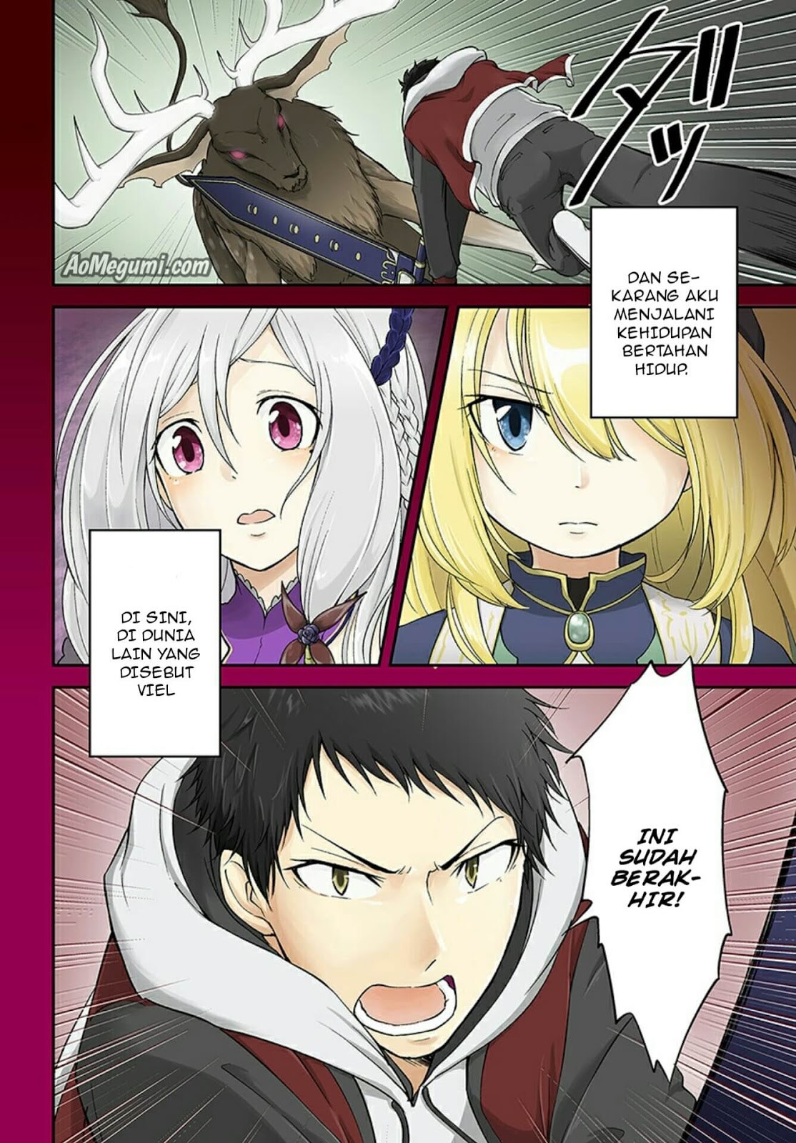 Isekai Cheat Survival Meshi Chapter 01 Bahasa Indonesia