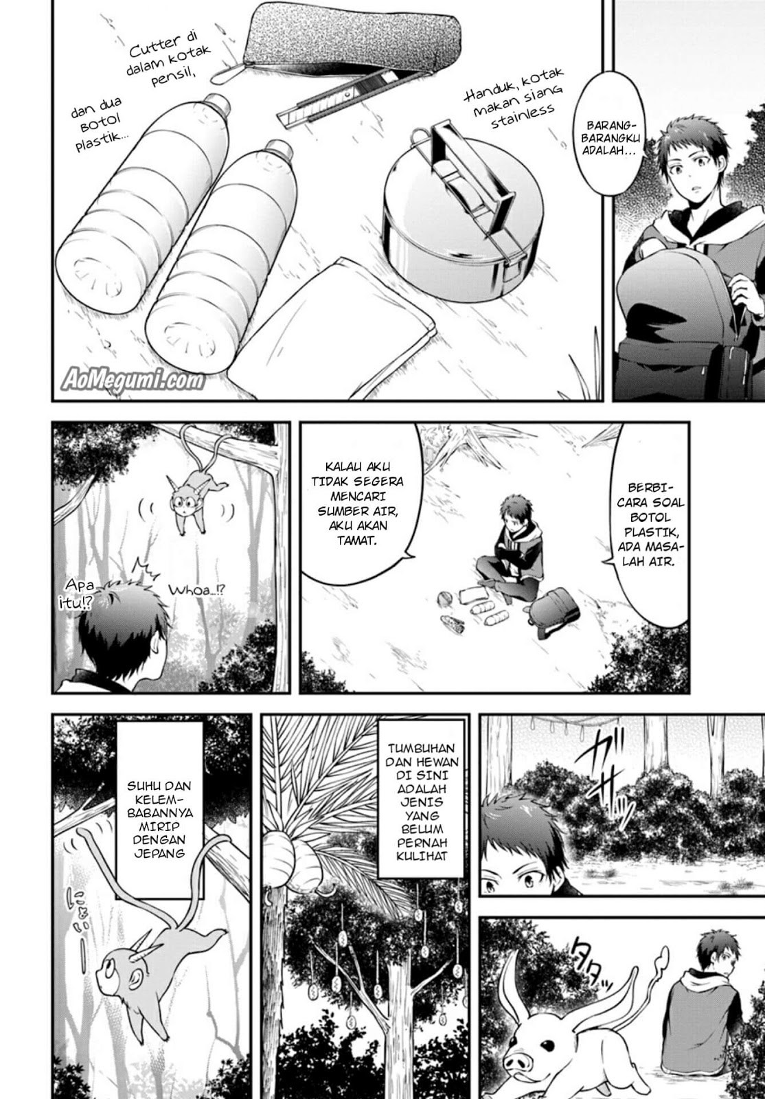 Isekai Cheat Survival Meshi Chapter 01 Bahasa Indonesia