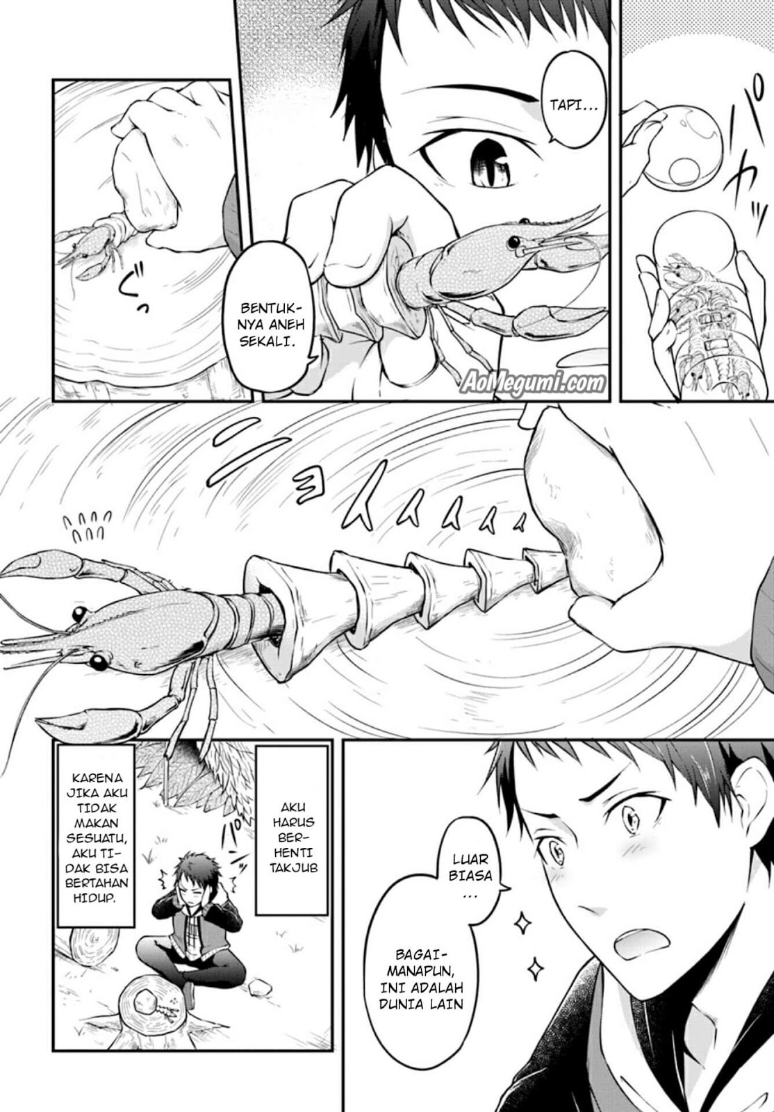 Isekai Cheat Survival Meshi Chapter 01 Bahasa Indonesia