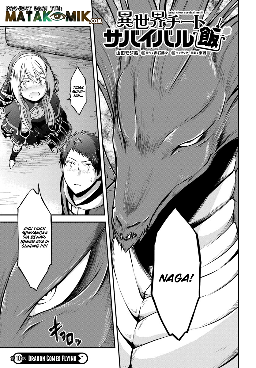 Isekai Cheat Survival Meshi Chapter 10 Bahasa Indonesia
