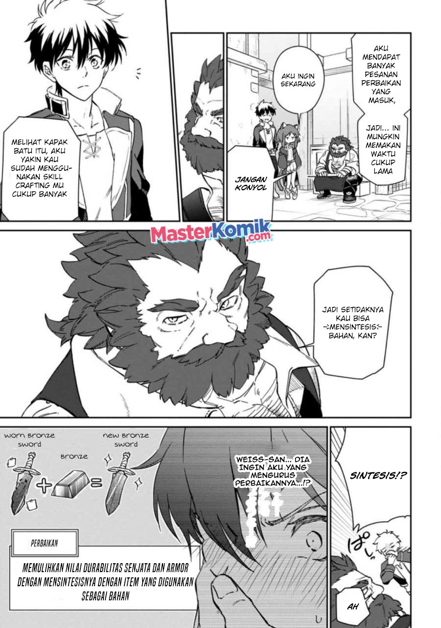 Isekai Craft Gurashi Jiyu Kimamana Seisan Shoku No Honobono Slow Life Chapter 08.2 Bahasa Indonesia