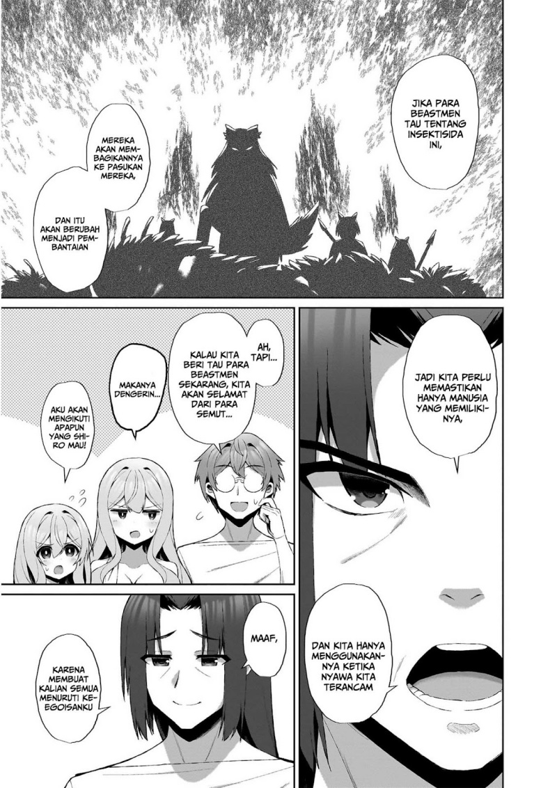 Isekai Drug ~Yakugaku Chishiki de Monster Musume-tachi wo Toriko ni shite Nariagaru~ Chapter 03 Bahasa Indonesia