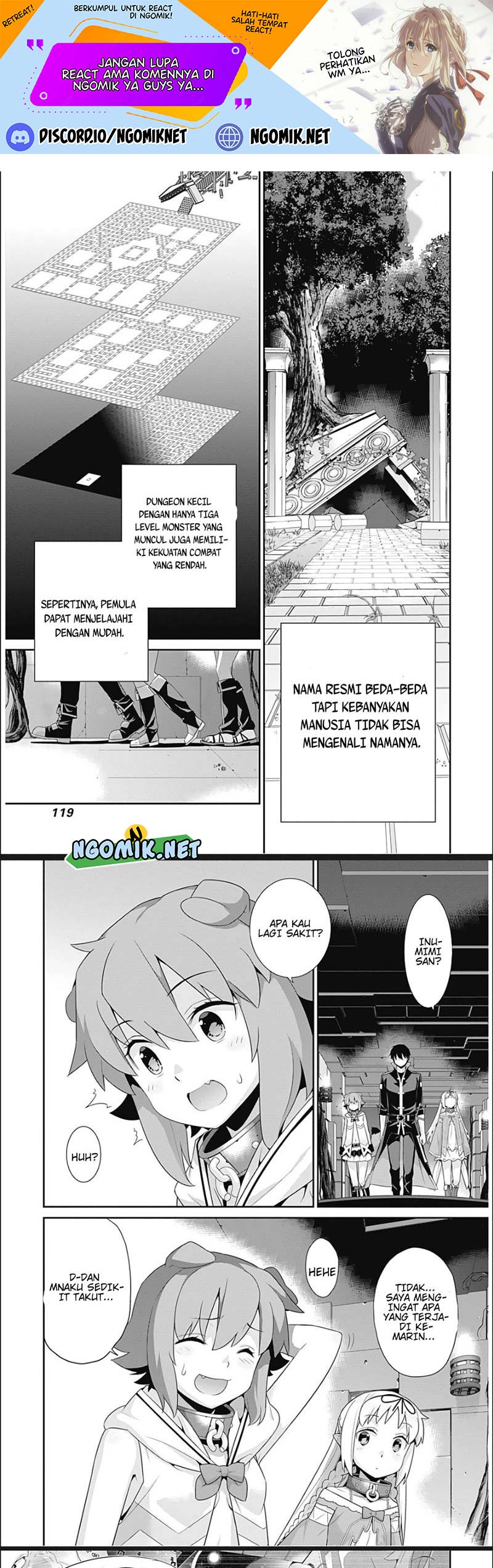 Isekai Elf no Dorei-chan Chapter 55 Bahasa Indonesia