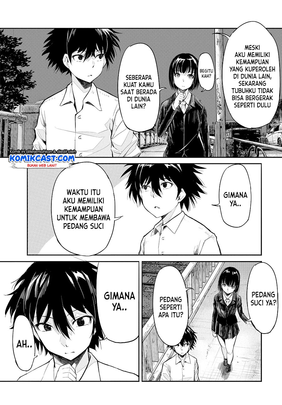 Isekai Kaeri no Eiyuu Iwaku Chapter 03 Bahasa Indonesia