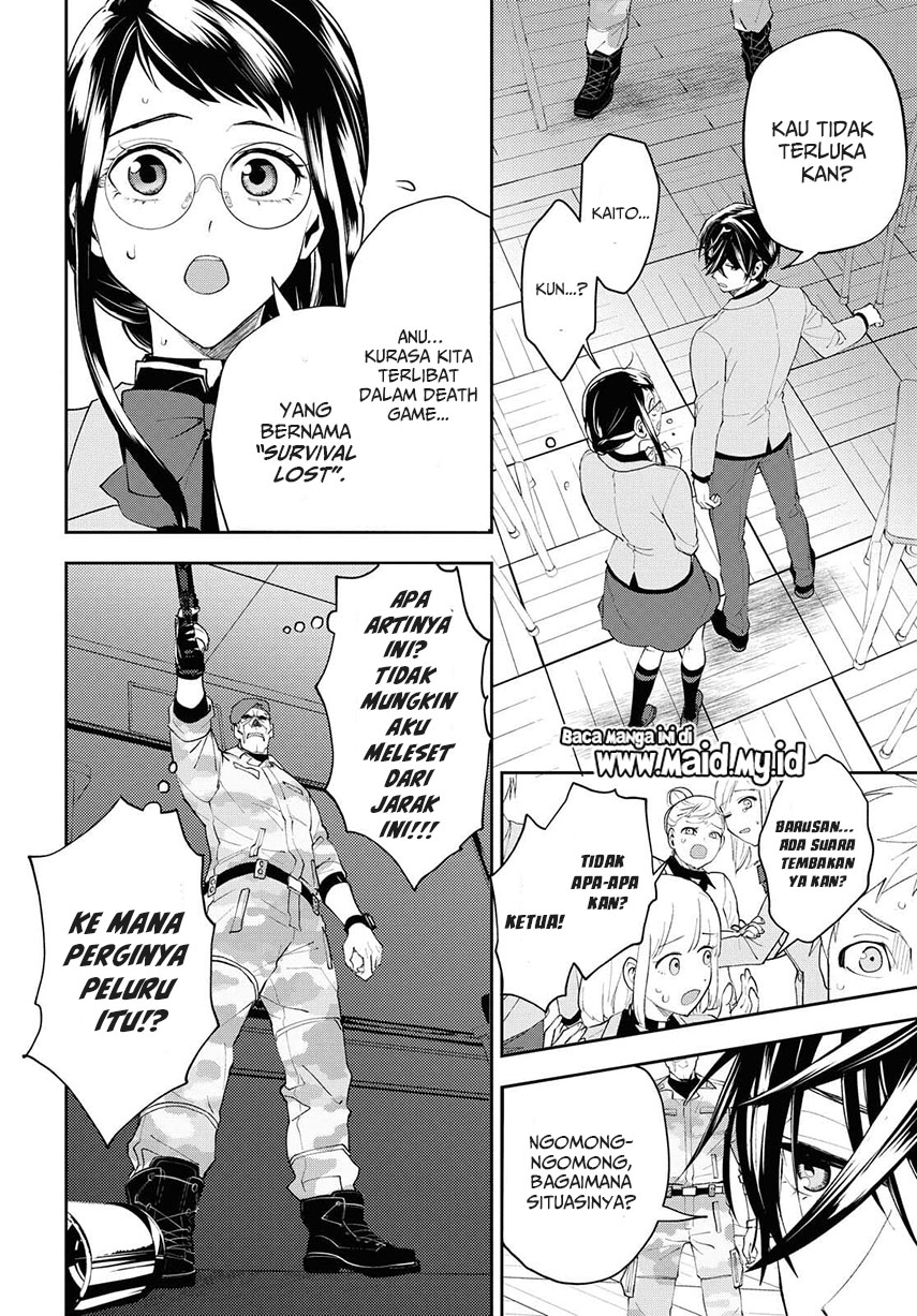 Isekai Kaeri no Moto Yuusha desu ga, Death Game ni Makikomaremashita chapter 1