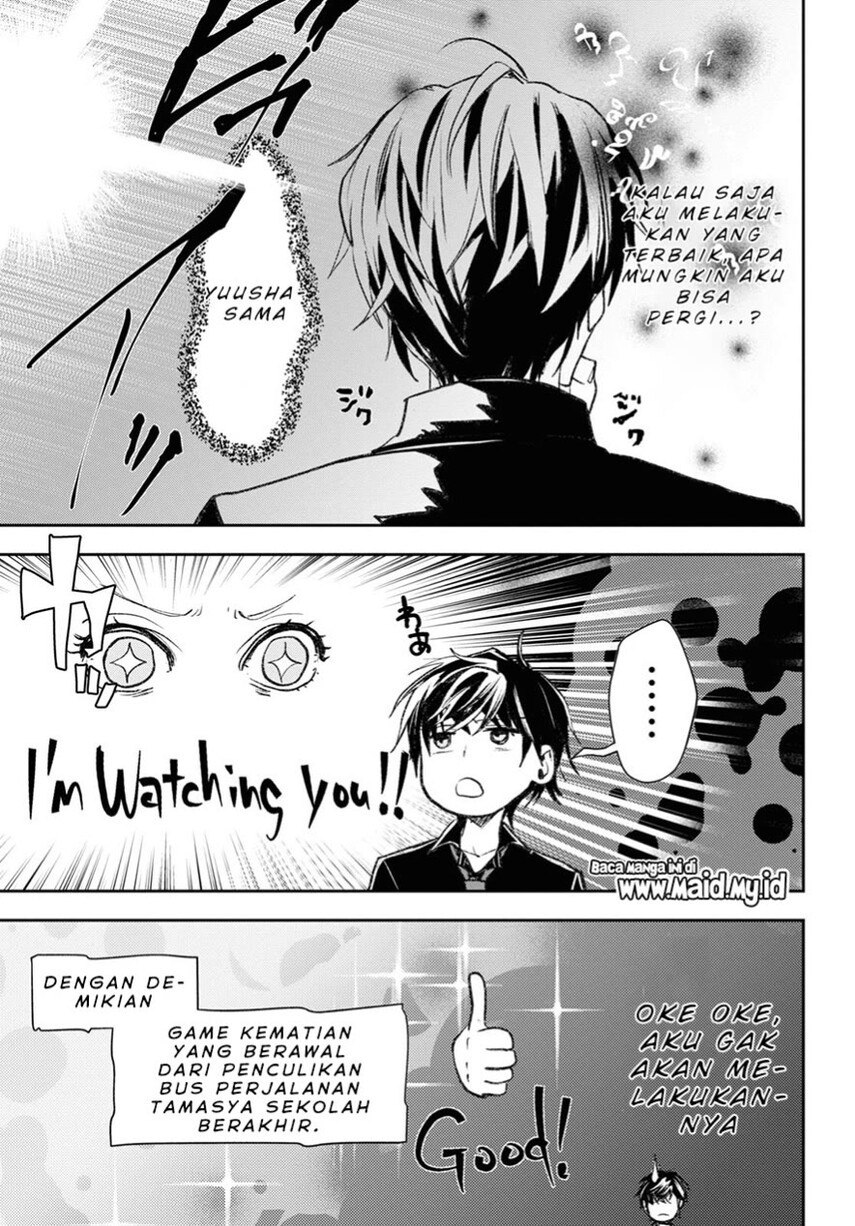 Isekai Kaeri no Moto Yuusha desu ga, Death Game ni Makikomaremashita chapter 8