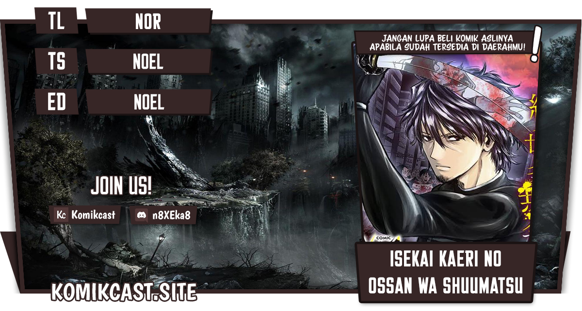 Isekai Kaeri no Ossan wa Shuumatsu de Sekai de Musou Suru chapter 13