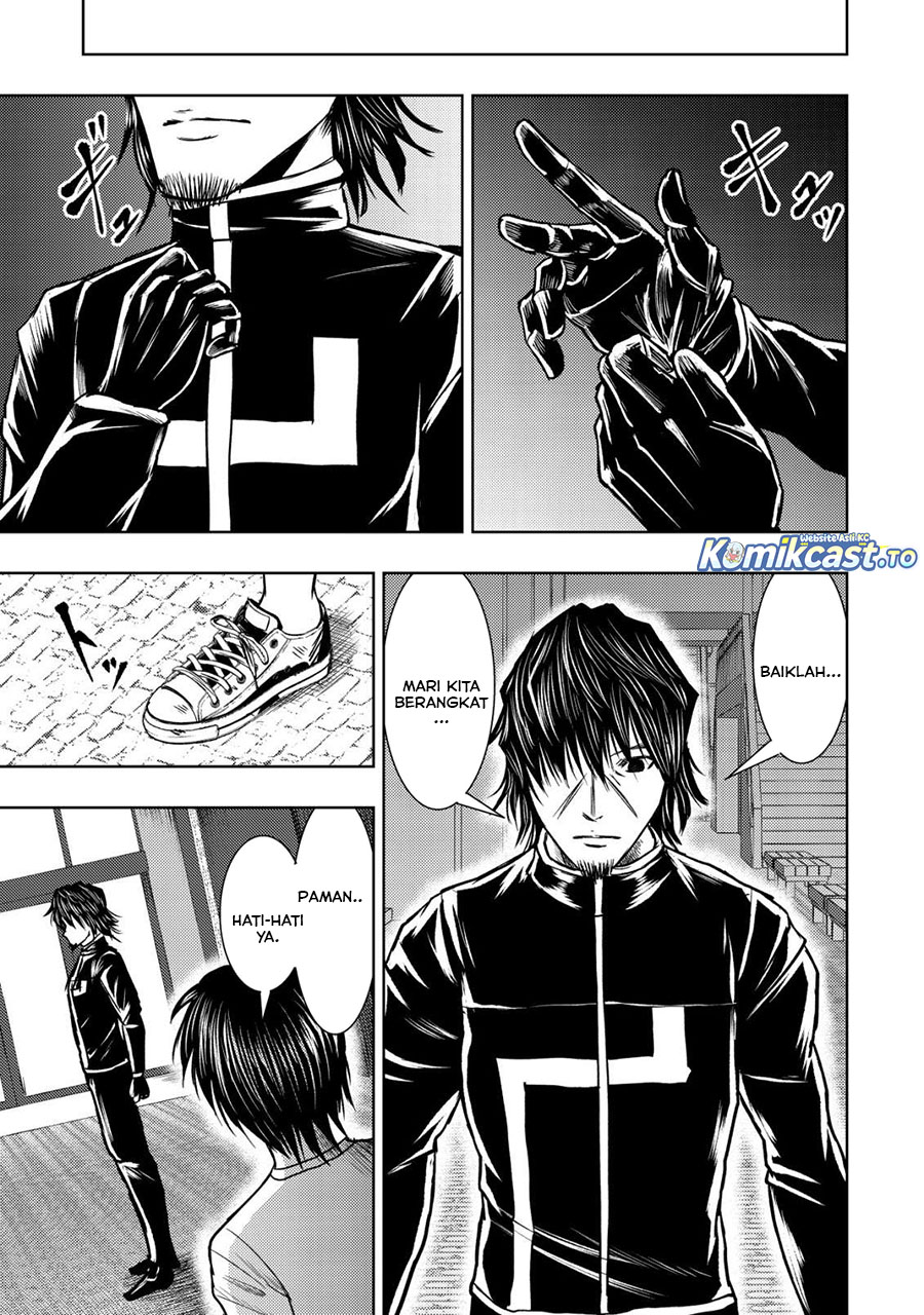 Isekai Kaeri no Ossan wa Shuumatsu de Sekai de Musou Suru Chapter 32 Bahasa Indonesia