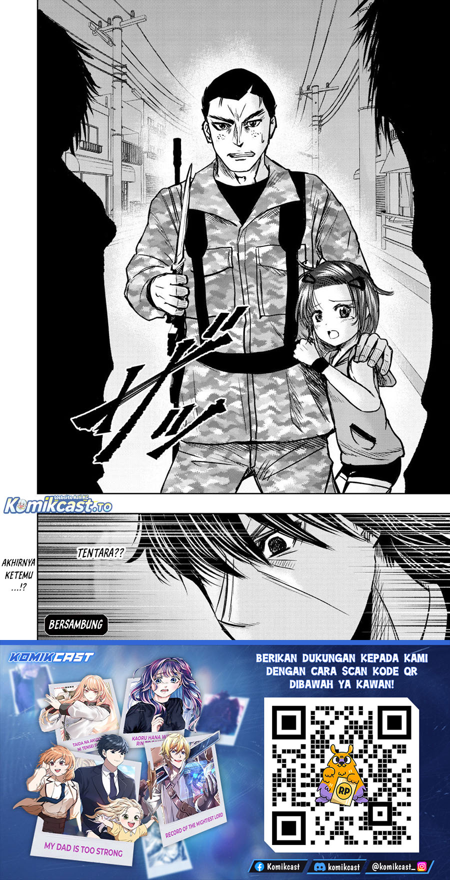 Isekai Kaeri no Ossan wa Shuumatsu de Sekai de Musou Suru Chapter 32 Bahasa Indonesia