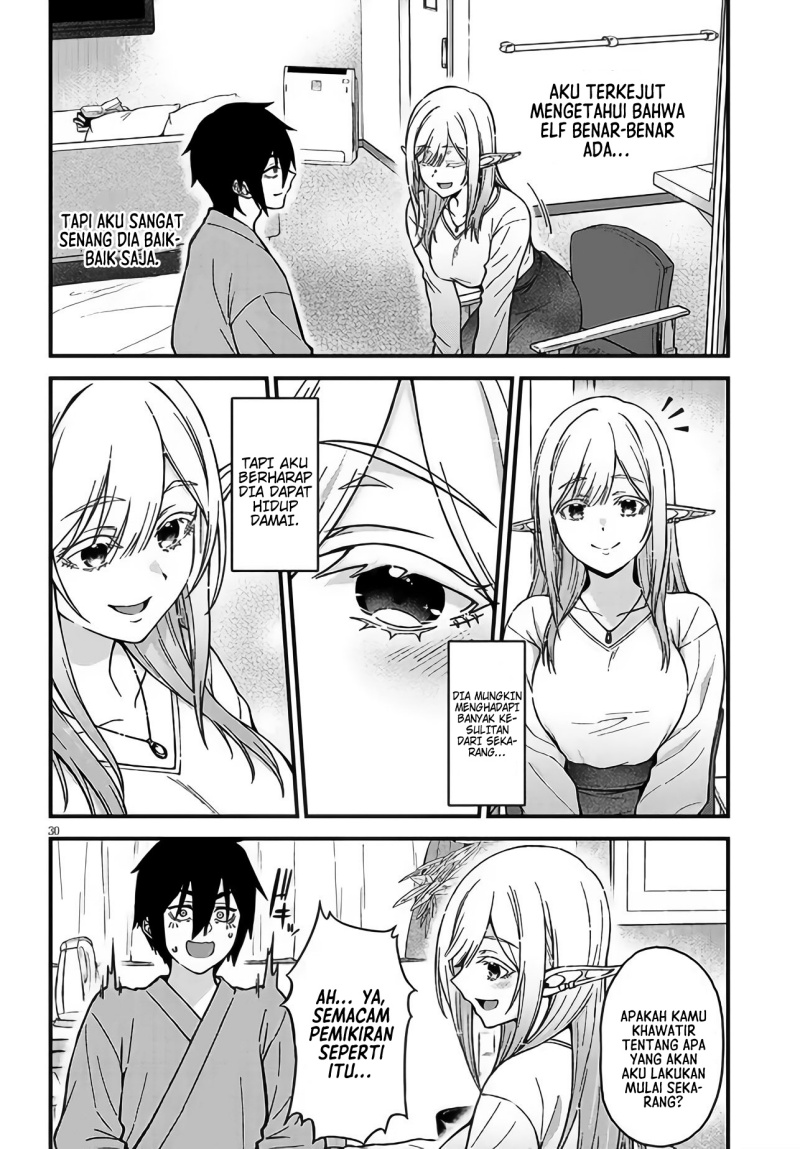 Isekai Kara Kita Elf to Tomo ni Sugosu Nichijou chapter 1