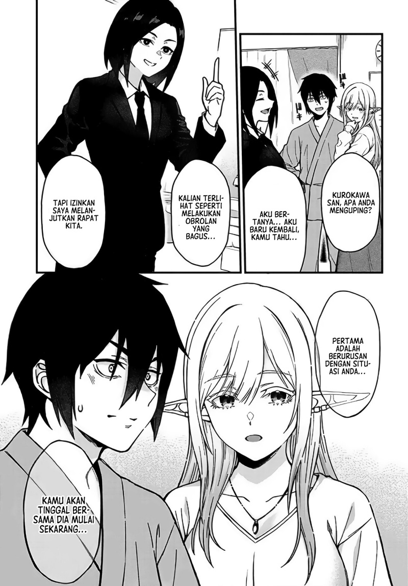 Isekai Kara Kita Elf to Tomo ni Sugosu Nichijou chapter 1