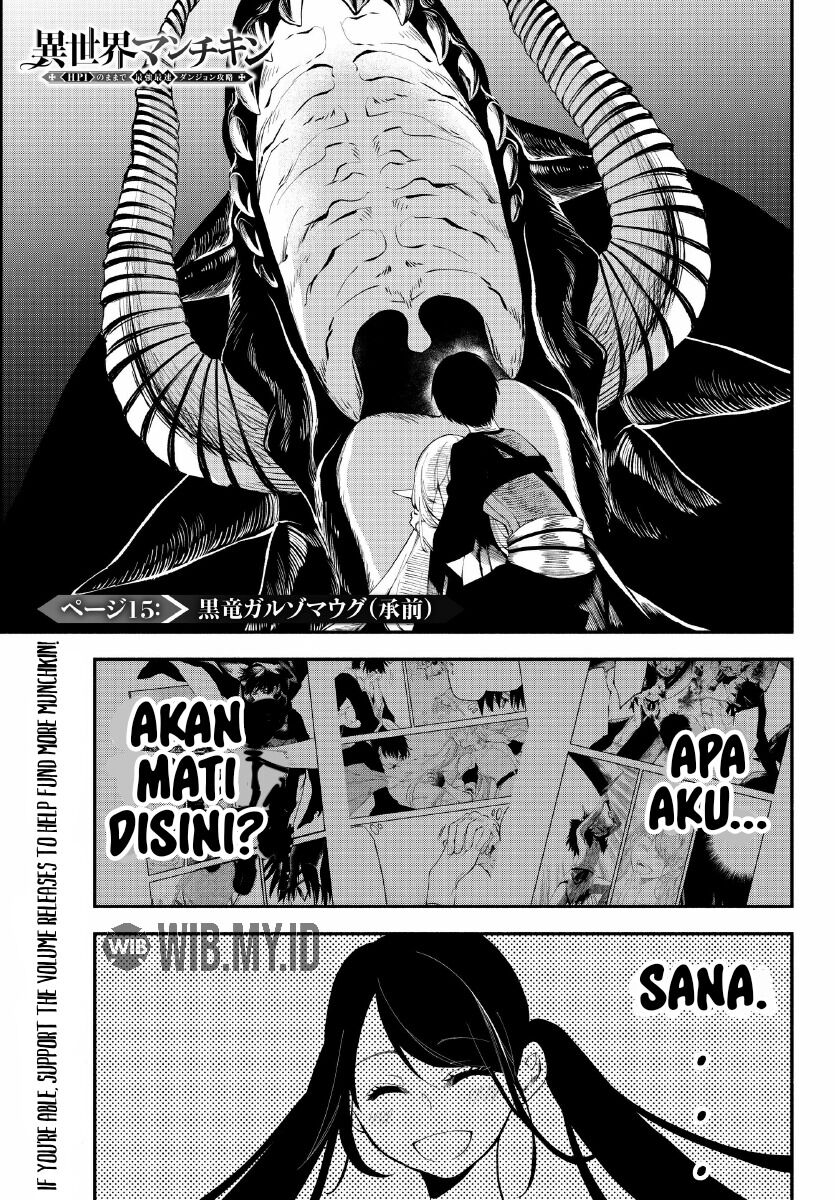 Isekai Man Chikin – HP 1 no Mama de Saikyou Saisoku Danjon Kouryaku Chapter 15 Bahasa Indonesia