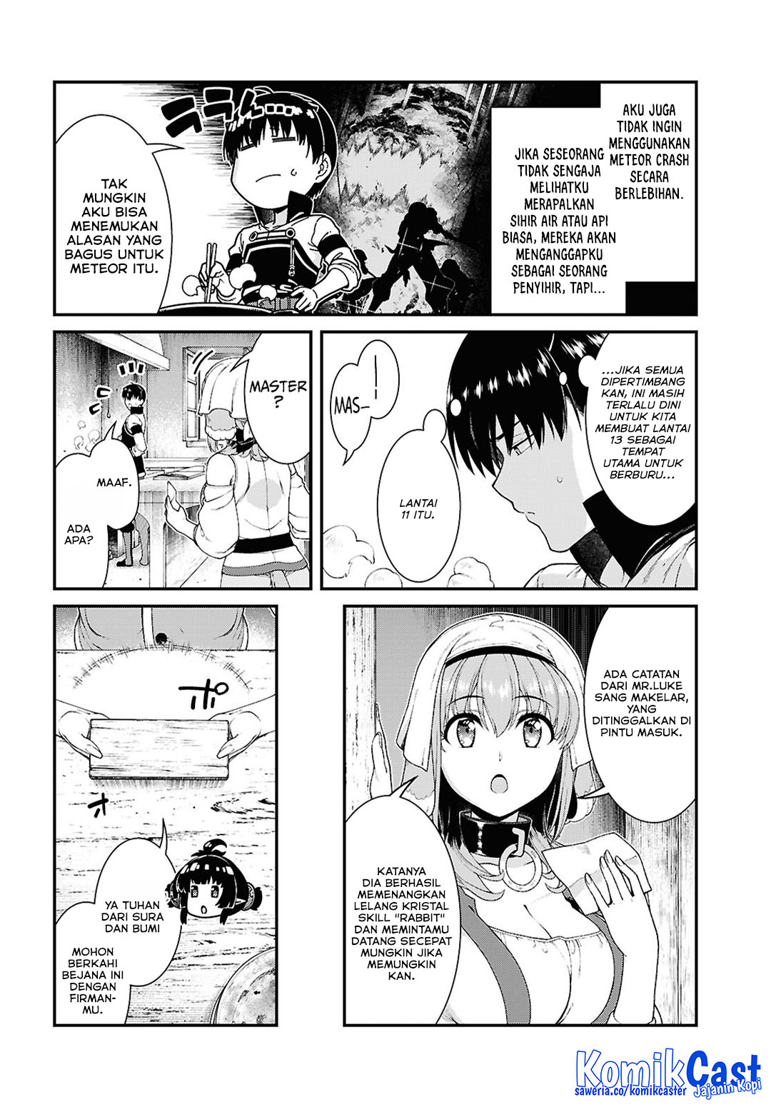 Isekai Meikyuu de Harem wo chapter 91