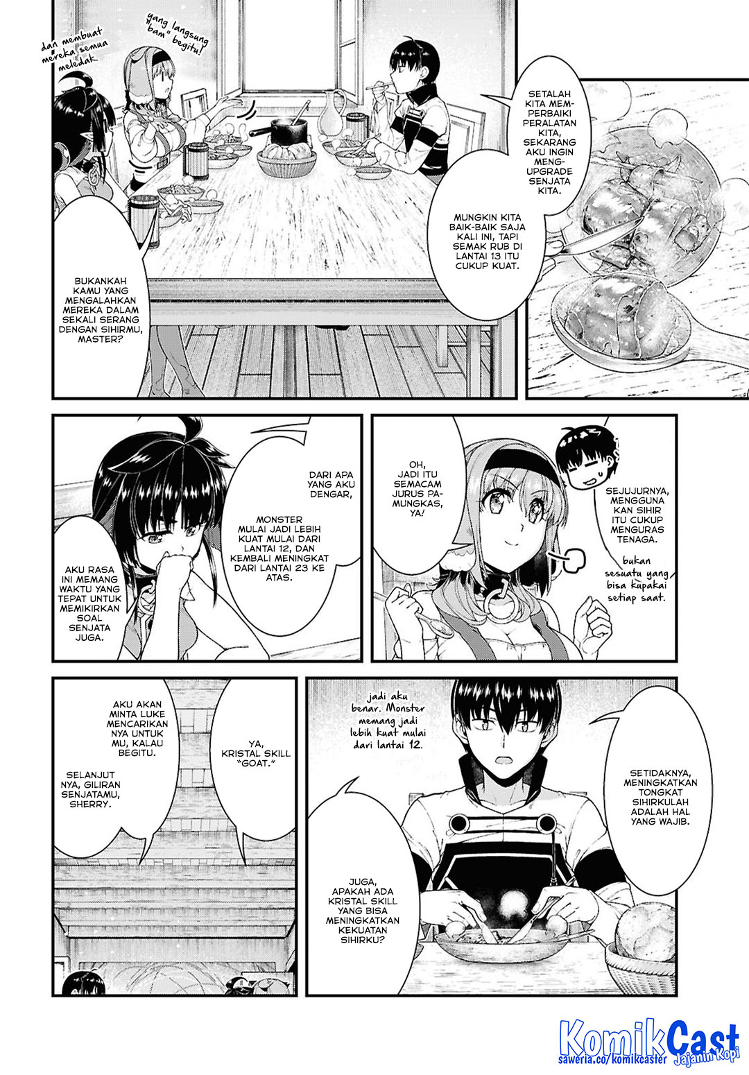 Isekai Meikyuu de Harem wo chapter 91