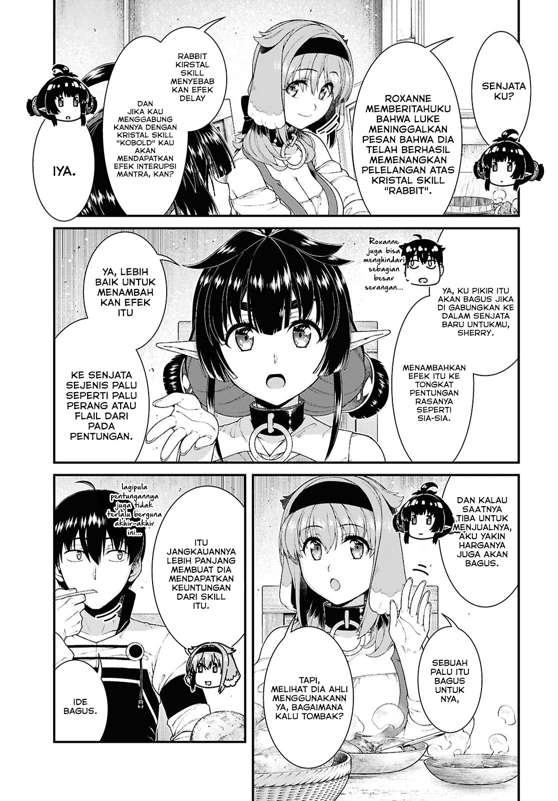 Isekai Meikyuu de Harem wo chapter 91