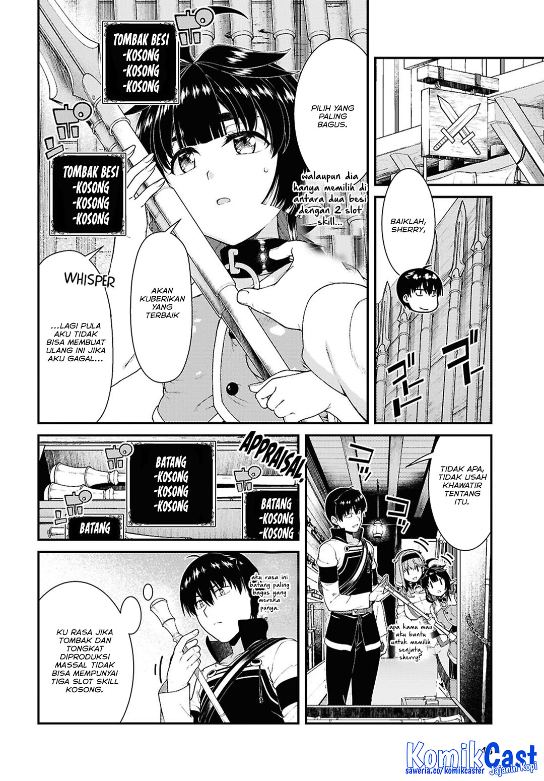 Isekai Meikyuu de Harem wo chapter 92