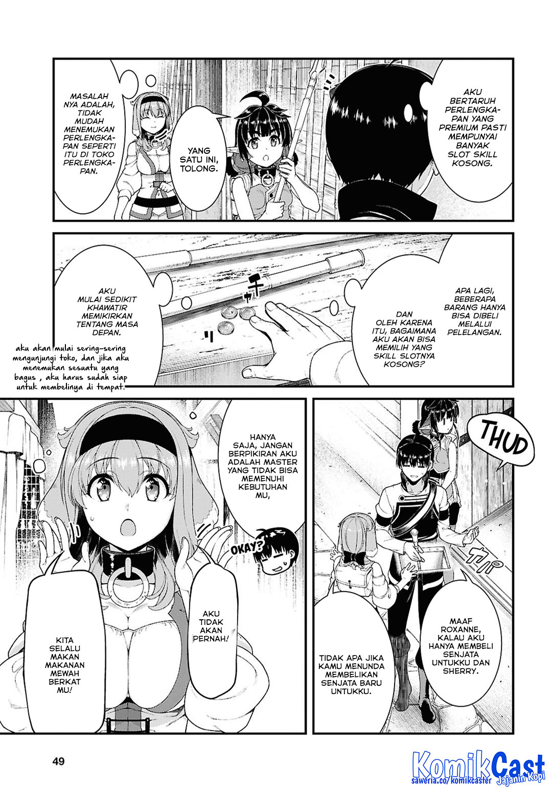 Isekai Meikyuu de Harem wo chapter 92