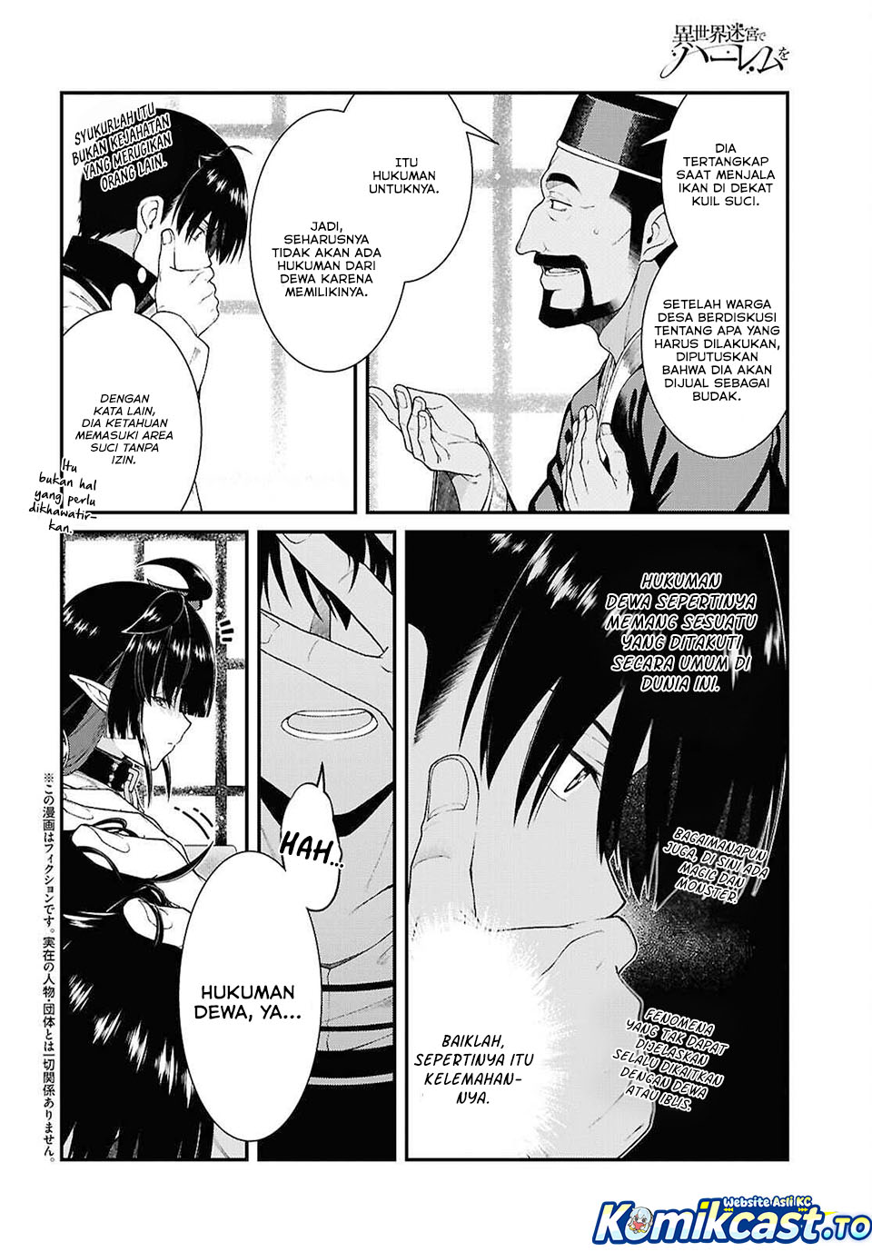 Isekai Meikyuu de Harem wo Chapter 103 Bahasa Indonesia