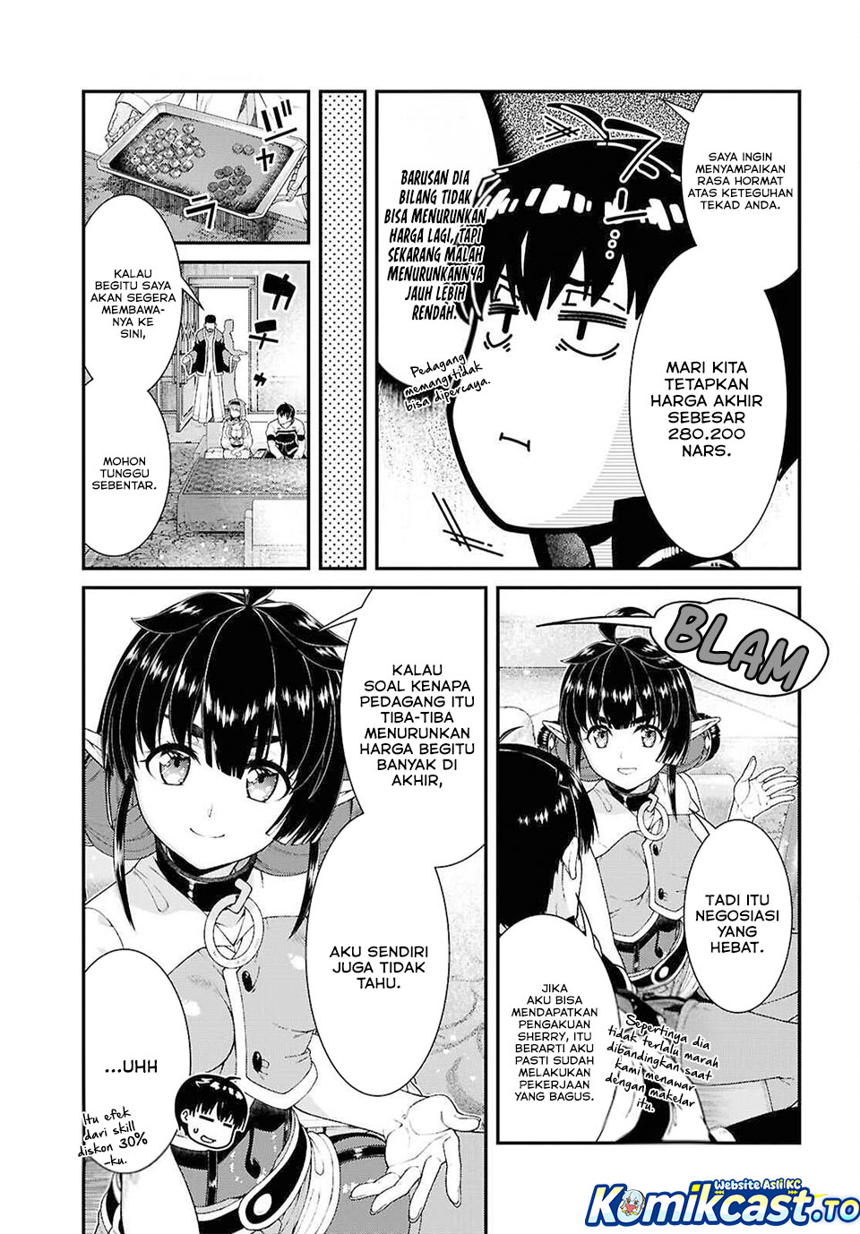 Isekai Meikyuu de Harem wo Chapter 103 Bahasa Indonesia