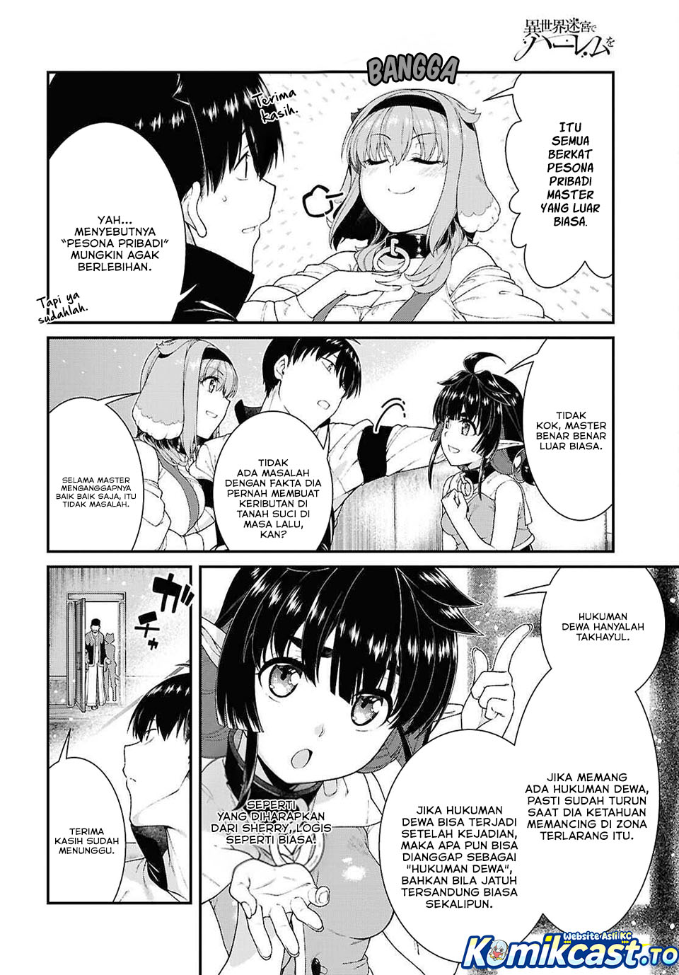 Isekai Meikyuu de Harem wo Chapter 103 Bahasa Indonesia