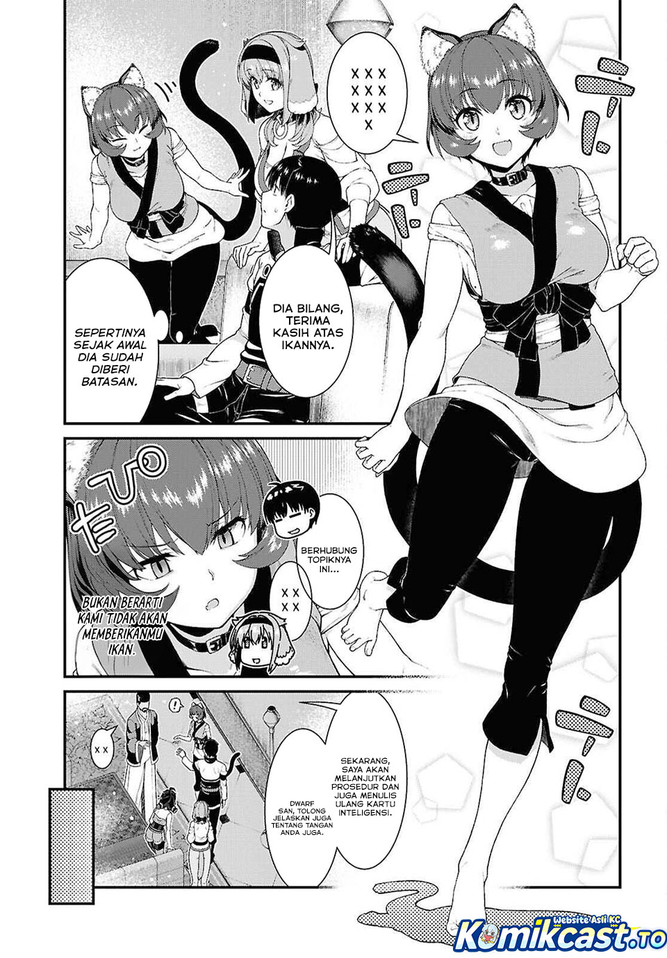 Isekai Meikyuu de Harem wo Chapter 103 Bahasa Indonesia