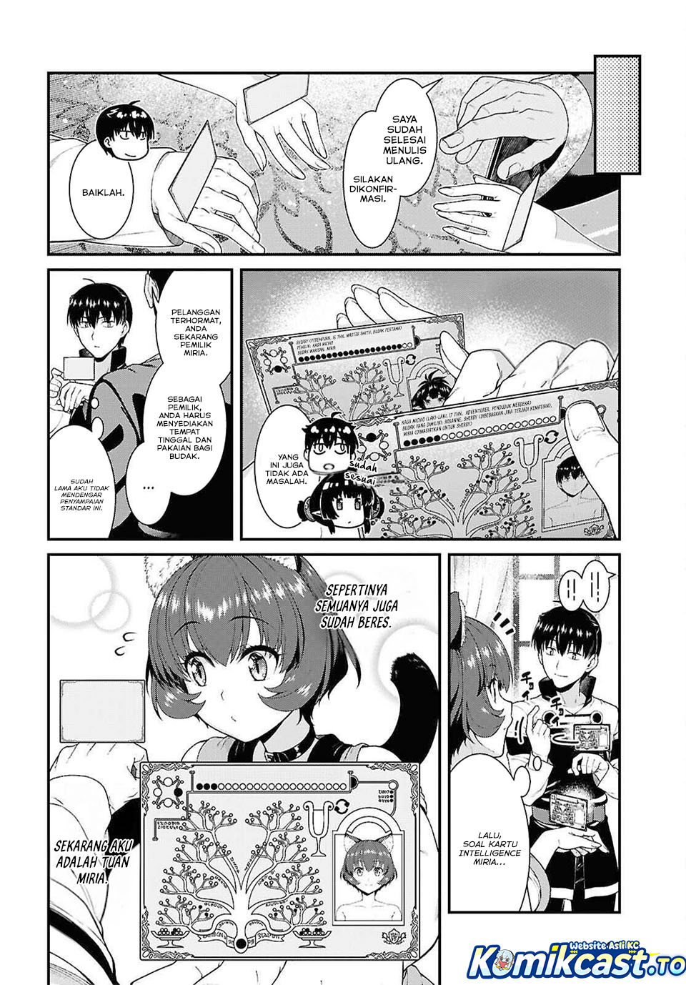 Isekai Meikyuu de Harem wo Chapter 103 Bahasa Indonesia