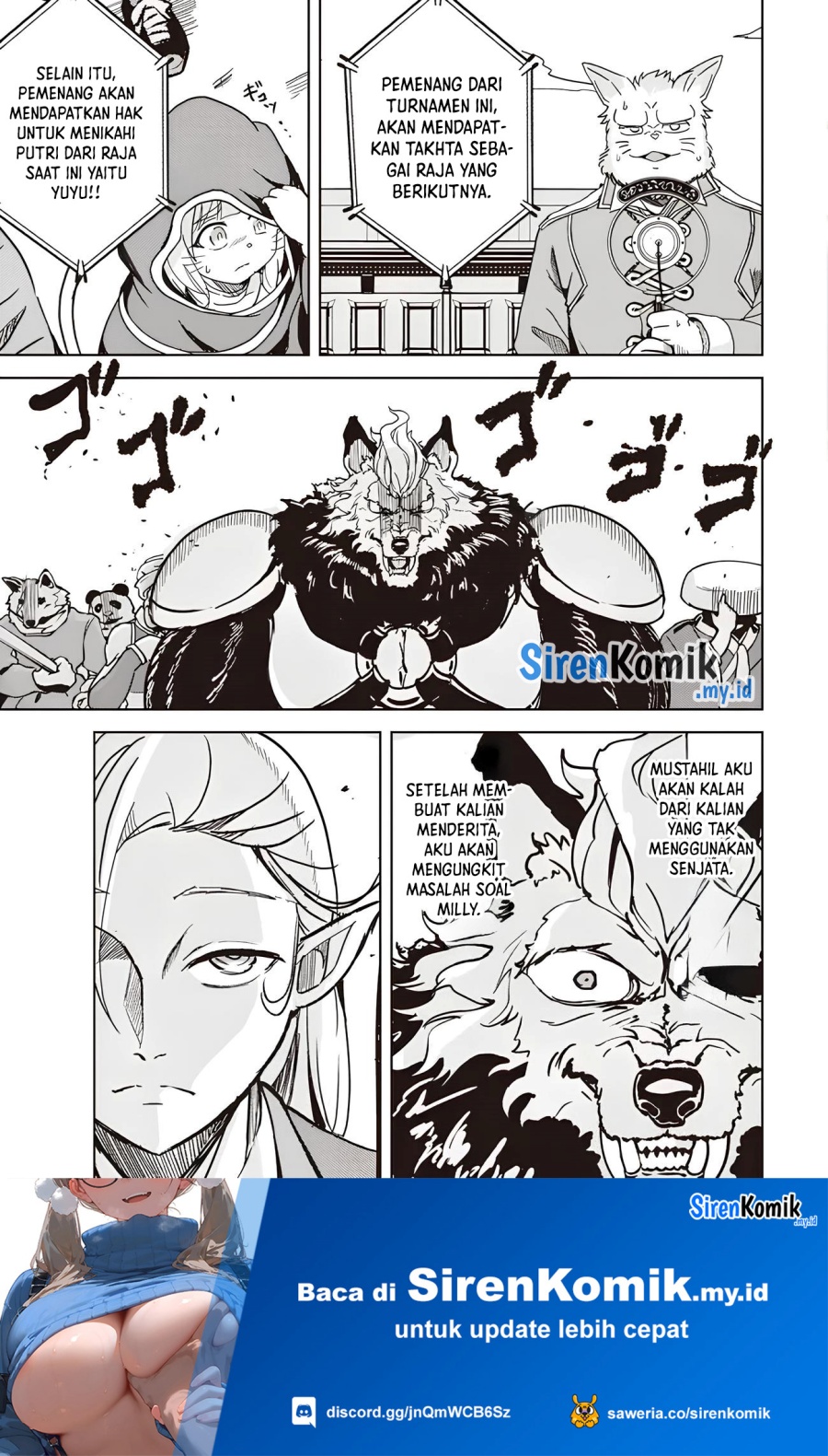 Isekai Saikouhou no Guild Leader Chapter 19.1 Bahasa Indonesia