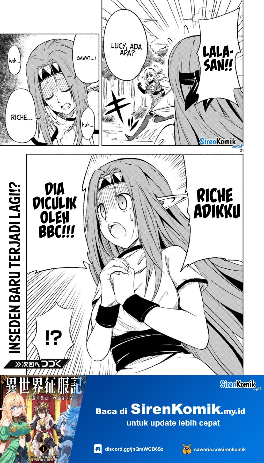 Isekai Seifukuki – Fuguu Shuzoku-tachi no Saikyou Kokka chapter 7