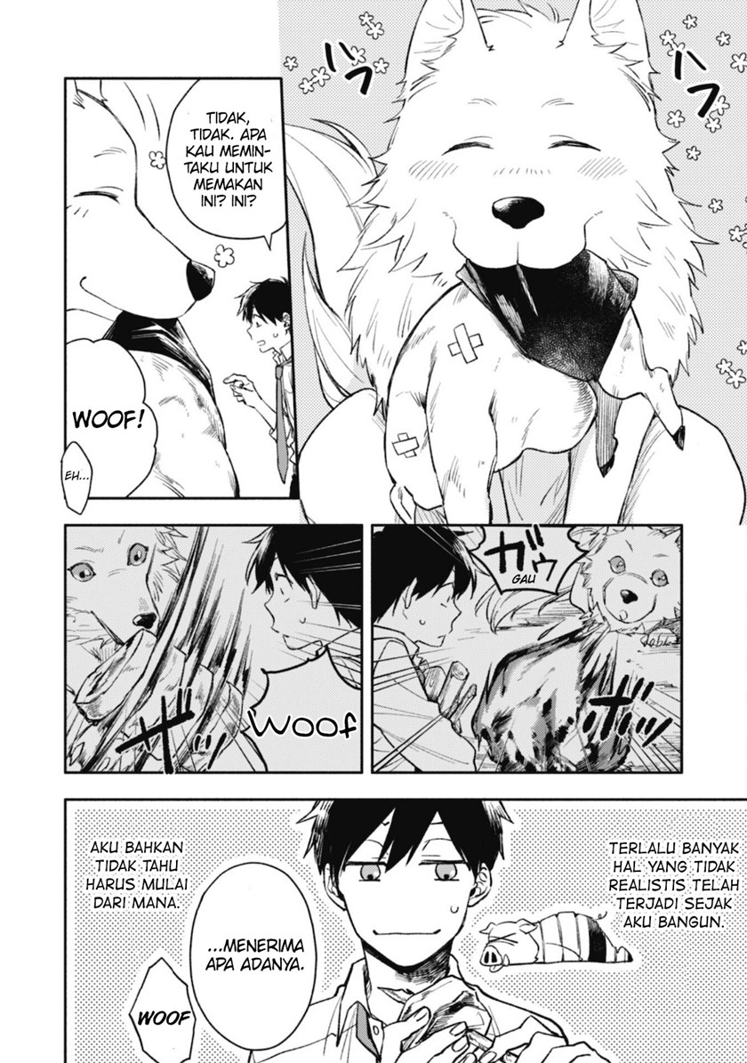 Isekai Tensei Shitara Aiken ga Saikyou ni Narimashita: Silver Fenrir to Ore ga Isekai Kurashi wo Hajimetara chapter 1