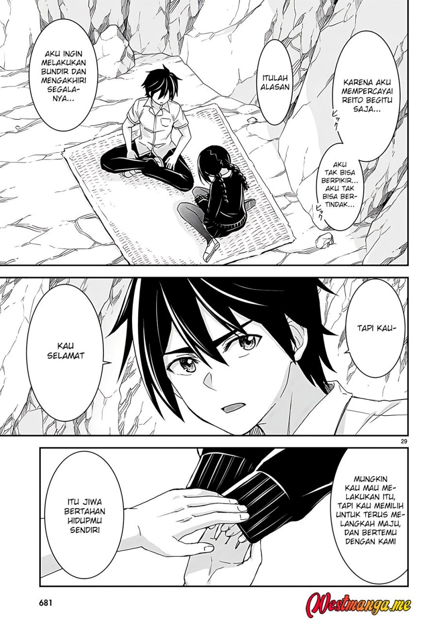 Isekai Yurutto Survival Seikatsu: Gakkou no Minna to Isekai no Mujintou ni Tenishitakedo Ore Dake Rakushou desu chapter 29