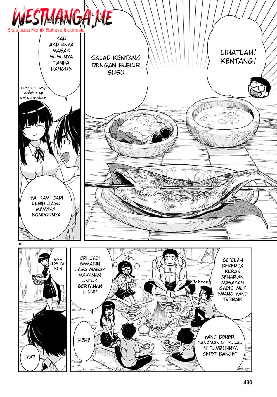Isekai Yurutto Survival Seikatsu: Gakkou no Minna to Isekai no Mujintou ni Tenishitakedo Ore Dake Rakushou desu chapter 32